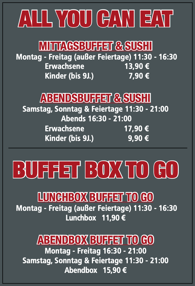 Hitomi Twin-Tower Buffet