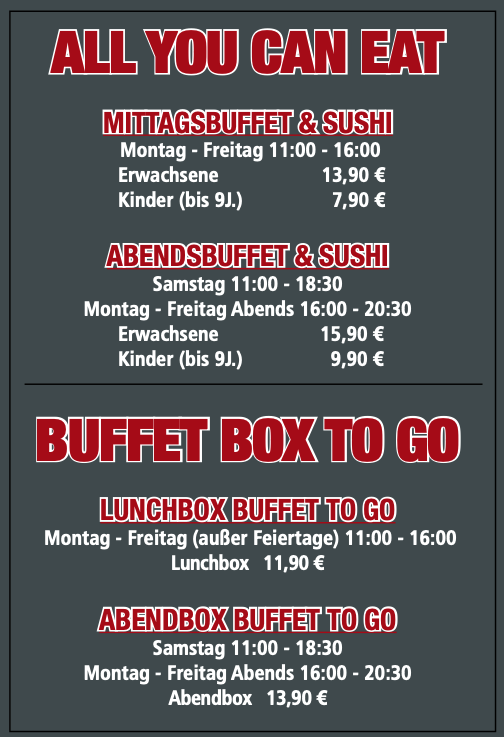 Hitomi Galleria Buffet